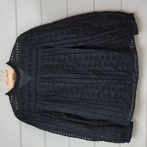 NWT, J.Crew, eyelet blouse, size S